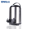 Wujo Hot Hot Metal Impresión Aislamiento Thermos Bucket Barrel Cubo Térmico Tarro de agua con grifo