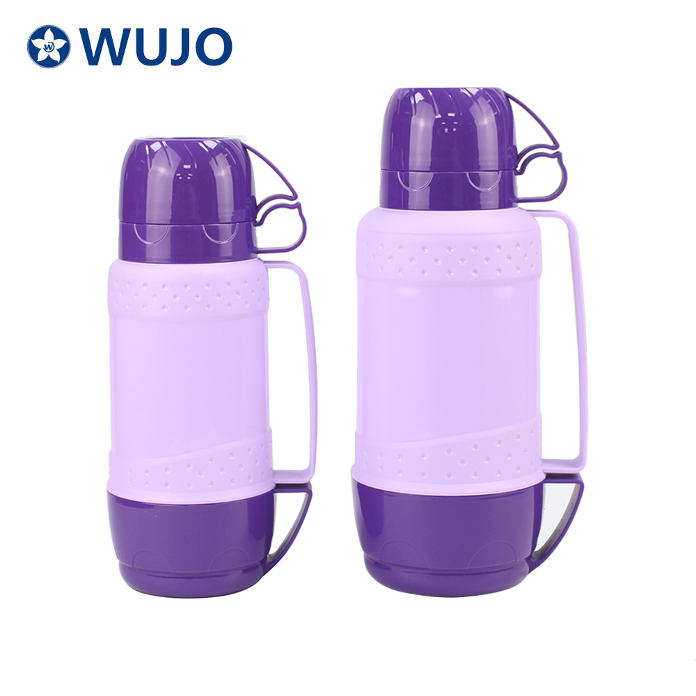 Tres tazas de recarga de cristal Botella de frasco termo aislada - Wujo