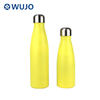 Botellas de agua aisladas con aislamiento de acero inoxidable de la captura de WUJO