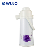 Wujo OEM Diseño gratis aislado agua térmica bomba de café Presión de aire Frasco de vacío