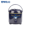 Wujo Hot Hot Metal Impresión Aislamiento Thermos Bucket Barrel Cubo Térmico Tarro de agua con grifo